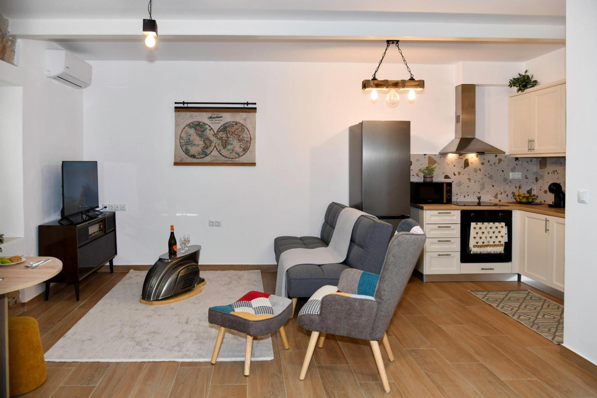 Captain Theo'S Modern Apartment Maria Λευκίμμη Εξωτερικό φωτογραφία