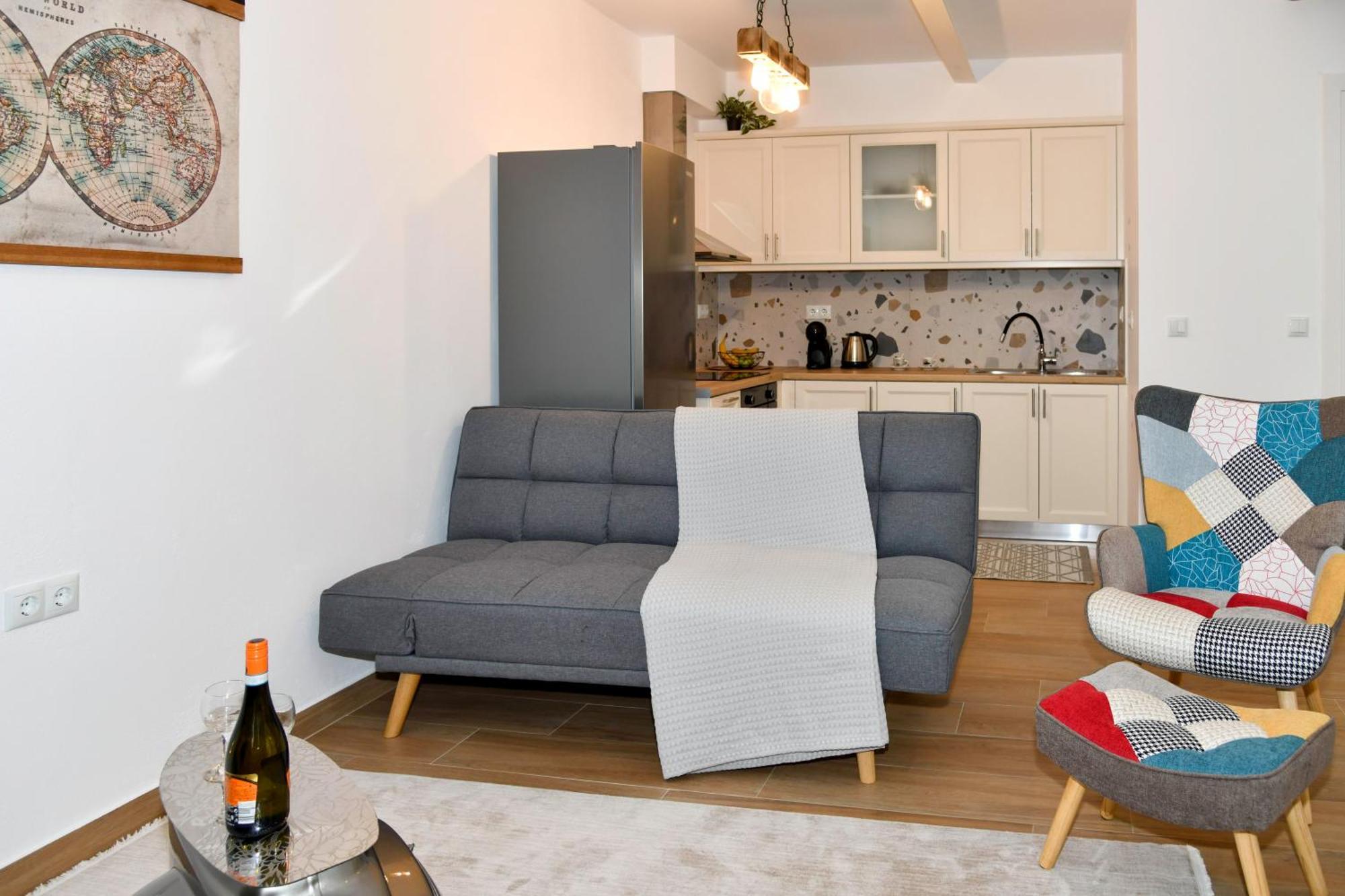 Captain Theo'S Modern Apartment Maria Λευκίμμη Εξωτερικό φωτογραφία