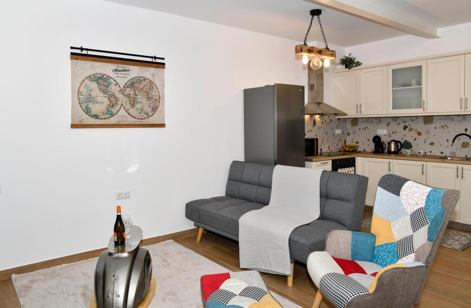Captain Theo'S Modern Apartment Maria Λευκίμμη Εξωτερικό φωτογραφία